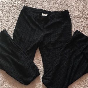 Sheer boho flare pants